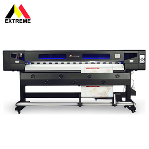 Impresora de Inyección de Tinta de Alta Velocidad para Pancartas Flexibles de Vinilo de PVC con Disolvente Ecológico Digital de Formato Grande de 1.8 m, Cabezal XP600/I3200 Automático - Product Image 2