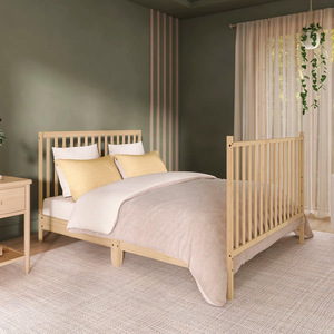 Liquidation 2026 : <span class=keywords><strong>Lit</strong></span> bébé en bois de pin massif, simple, modulable et multifonctionnel pour nouveau-nés et enfants - Vente en gros transfrontalière - Product Image 4