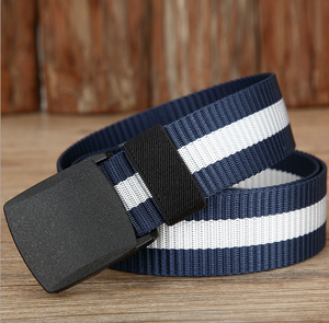 Cinturón de Lona Resistente GB87 para Campamento, Entrenamiento y Estudiantes, Venta al por Mayor en Verde, Caqui, Marrón, Rojo y Azul Marino - Product Image 6