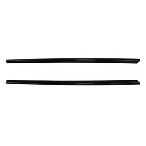 Jupes latérales Amp Z en fibre de carbone noir piano texturé pour Volkswagen Polo 6R 6C 2009-2017, finition mate, kit carrosserie - Product Image 5