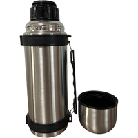 Grande capacité de 1100 millilitres Poignée de gobelet sans BPA en acier inoxydable robuste et durable pour les voyages sportifs