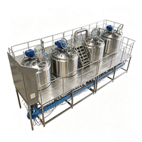 Système de brasserie de grande capacité 35BBL 4V pour la production commerciale