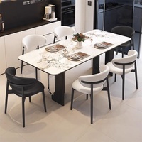 Modernes Luxus-Küchen-Esszimmer-Set mit 4 Stühlen
