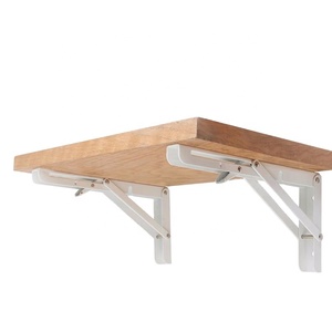 Supports muraux pliables en acier inoxydable, procédé d'estampage, quincaillerie décorative pour meubles - Product Image 1