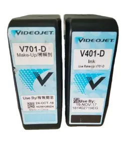 Mürekkep için videojet mürekkep v411 d V705 makyaj videojet yazıcı için 1510 1210 6210 1510 1040 1220 1330