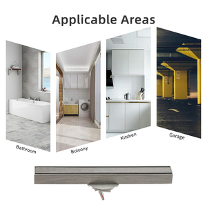 Kaida OEM hiện đại thép không gỉ 304 chống tắc nghẽn có thể tháo rời Bìa phòng tắm giấu hẹp tuyến tính cống gạch chèn dài - Product Image 6