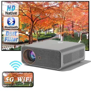 Zaolightec 2023 4K Android Wifi Draagbare 1080P Home Theater Video Led Mini Projector Voor 300Inch Cinema Smartphone
