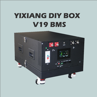Boîtier de batterie au phosphate de fer et de lithium YIXIANG 51,2 V 16 kWh, boîte de batterie Lifepo4 empilable, boîte de batterie de stockage d'énergie domestique