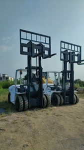 Carretilla elevadora diésel marca japonesa 7 T precio Komatsu TCM FD70 elevadores de horquilla usada TCM carretilla elevadora de 7 toneladas con motor Isuzu - Product Image 3