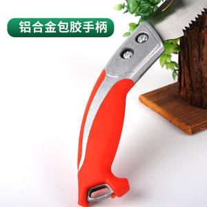 เลื่อยมือ Laozhai 350 มม. ใบเลื่อยเหล็กกล้าคาร์บอนสูง ด้ามจับสีแดง เครื่องมือตัดแต่งสวนและสวนผลไม้ เลื่อยตรง รุ่น Hj350 - Product Image 5