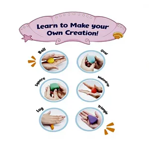 Kit d'art pour cadre photo en argile polymère auto-durcissante, sûr et non toxique, pour enfants, éducatif, DIY, pour fêtes et cadeaux, 2026 - Product Image 5