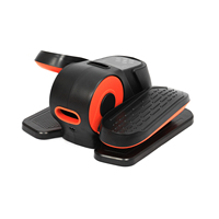 Mini Elliptique Électrique pour Usage Domestique, Moteur Silencieux, 12 Vitesses Réglables, Écran LED, Équipement de Fitness Cardio Compact, Avant