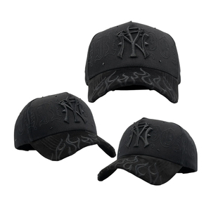 100% Nouveau Original Gorras 31 Hats Cristal Mago Suede 3D Embroidery Logo Curved Brim Gorra Thirty One Ny Flames Negra Baseball Cap - Product Image 1