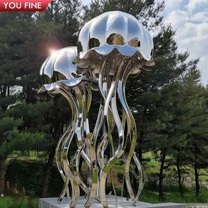 <span class=keywords><strong>Estatua</strong></span> <span class=keywords><strong>de</strong></span> Metal grande personalizada moderna para exteriores, escultura <span class=keywords><strong>de</strong></span> <span class=keywords><strong>Medusa</strong></span> <span class=keywords><strong>de</strong></span> acero inoxidable para Parque - Product Image 6