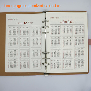 <span class=keywords><strong>Agenda</strong></span> Diaria GemFully, Cuaderno de Cuero, Planificador Recargable, Impresora para Escritorio - Product Image 2