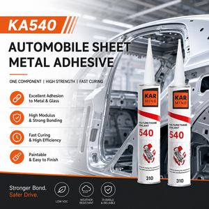 Adhésif polyuréthane à séchage rapide pour la réparation de pare-brise automobile et le scellant de panneaux de carrosserie marine et automobile - Product Image 1
