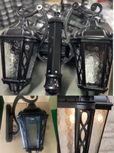 Lámpara de Jardín Clásica Personalizada, Combinación de Luces Decorativas para el Hogar con Sensor de Luz y Sensor de Movimiento, Luz de Paisaje - Product Image 6