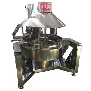 Mesin Popcorn industri manis kelas Instance Zhong Tai mesin Popcorn Gas lini produksi Popcorn otomatis