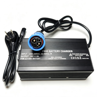 Chargeur rapide de batterie au lithium 84V 8A 20S (72V) de remplacement pour vélo électrique, scooter, e-bike, e-scooter avec M23
