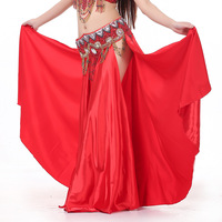 Rok Tari Perut Gauze Belahan Ganda Kelas Atas Willyoung Wanita, Laris Manis Grosir, Ready Stock
