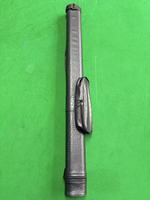 Étui de queue de billard en cuir PU, boîte pour 1 ou 2 queues, housse de queue portable et étanche pour le snooker et le billard