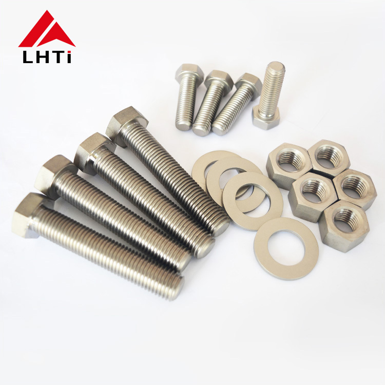 Top quality titanium fasteners din933 hex bolts and nuts M5 M6 M8 M10