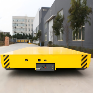 नई पूरी तरह से स्वचालित स्मार्ट कार्गो ट्रांसपोर्टर | बड़े क्षमता वाले प्लेटफॉर्म ट्रॉली | मोटर चालित बैटरी से संचालित | पॉलीयूरेथेन - Product Image 1
