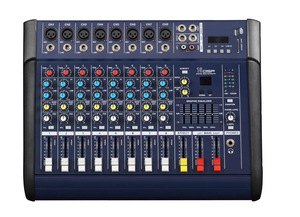 Xtuga PMX Loạt 4 <span class=keywords><strong>6</strong></span> 8 12 Kênh Chuyên Nghiệp Mixer Khuếch Đại của Hệ Thống Âm Thanh - Product Image 3