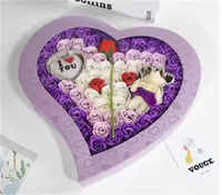 Rose éternelle rose 100% amour, romantique, pour elle, empreinte, fleurs réelles préservées, cadeaux de la Saint-Valentin