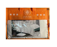 Lit 2 Places 4 Pièces Ensemble De Draps Blancs: 2 Draps De Lit Et 4 Taies D'oreille 200*230cm Queen Size Ensemble De Draps Blancs