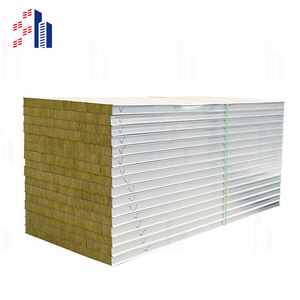 Panneaux sandwich en métal SH <span class=keywords><strong>Aluminium</strong></span> 50mm M2 Prix Sip <span class=keywords><strong>Laine</strong></span> <span class=keywords><strong>de</strong></span> <span class=keywords><strong>roche</strong></span> Panneaux sandwich Stells Courbés - Product Image 1