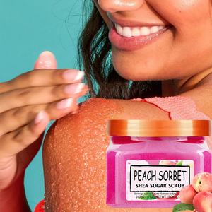 Exfoliante Corporal de Azúcar y Manteca de Karité Personalizable, Blanqueador, Etiqueta Privada al por Mayor, 610g - Product Image 5