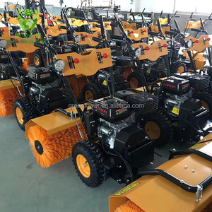 Máquina Cortadora de Césped Industrial a Gasolina de 6.5HP de Acero para Campos Deportivos, Campos de Golf, Cepillo para Mantenimiento y Cuidado de Césped Sintético - Product Image 6