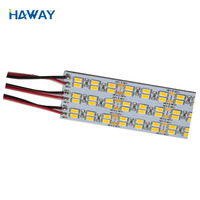 Nouveau populaire 5630 Double rangée 168leds/m 6500K 25W Super luminosité lumière de barre de LED extérieure avec boîtier en aluminium de type U