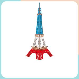 Vente flash : Puzzle en <span class=keywords><strong>bois</strong></span> 3D à faire soi-même, modèles réalistes de vendeurs ambulants, jouets éducatifs pour enfants - Product Image 5