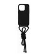 Coque de téléphone en caoutchouc antichoc réglable avec cordon de suspension pour iPhone, avec sangle bandoulière