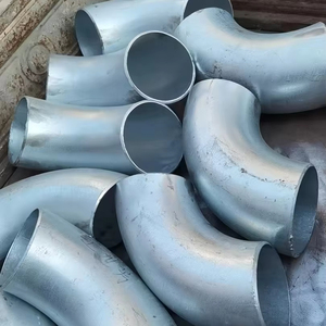 Chống Mài Mòn Mạnh Mẽ Bền Cuộc Sống Lâu Dài Tuyệt Vời Độ Dai Đồng Phục Lớp Phủ erw Mạ Kẽm Khuỷu Tay Ống 90 Độ Cắt Hợp Kim Gb - Product Image 3