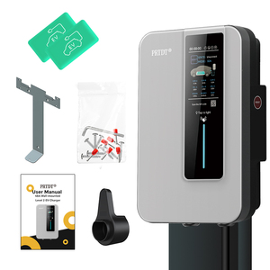 RUIFANDA Commercial Parking AC Wallbox Chargeur EV Station de charge de <span class=keywords><strong>voiture</strong></span> <span class=keywords><strong>électrique</strong></span> mobile rapide avec <span class=keywords><strong>carte</strong></span> de balayage ou démarrage par application - Product Image 2