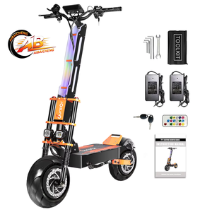 Trottinette X8 Haute Performance 60V Double Moteur Brushless 40Ah Pliable Étanche Vitesse 80km/h Pneus 13 Pouces pour Aventure Adulte X8 Tout-Terrain - Product Image 1