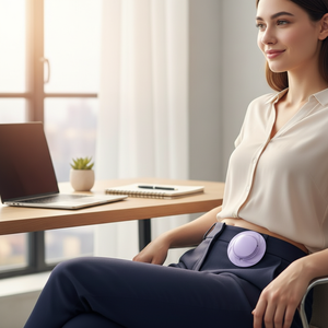 Chauffe-utérus portable personnalisé OEM avec clip, <span class=keywords><strong>ceinture</strong></span> <span class=keywords><strong>chauffante</strong></span> mini en gros pour soulager les crampes menstruelles - Product Image 1