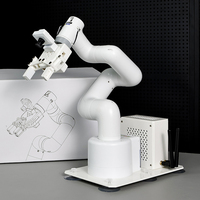 JetCobot Desktop AI Visual ROS lengan Robot kolaboratif dengan konfigurasi Robot UR yang serupa untuk Jetson Orin Nano Orin NX SUPER