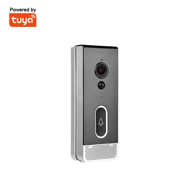 LEDEAST DDV-WiFi Tuya Smart Doorbell 1080P HD Night Vision Certified Camera with Mobile App Alerts Works with Alexa Google Home