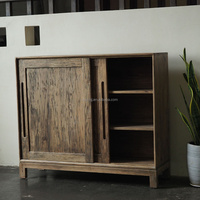 Ensemble de meubles de salon en bois massif de luxe personnalisé, écologique, durable, minimaliste, moderne, armoire de rangement en bois