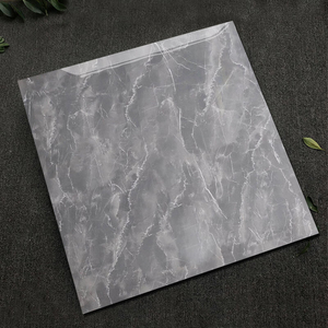 Azulejos de Porcelana Gris Mármol para Interiores, Totalmente Pulidos y Esmaltados, de 600x600, para Dormitorios, Oficinas, Edificios, Casas, Apartamentos y Hoteles - Product Image 4