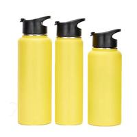 Wholesale No Minimum Oem Customizable 12oz Vacuum Cup Fashion New Color Water Sport Bottles With Straps