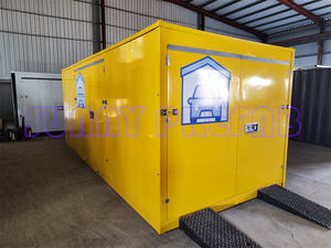 Pliable FLAT PACK GARAGE Portable Unités De Stockage Pliable Assemblage Auto-Stockage Mobile Conteneur Empilable Garage - Product Image 4