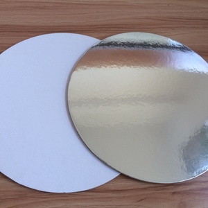 Base Redonda y Cuadrada para Pastel Plateada a Precios de Mayoreo - Product Image 2