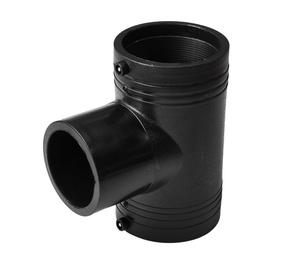 HDPE 160 mét T160 dn160 EF áp lực cao bằng TEE phụ kiện đường ống sdr17 <span class=keywords><strong>Electro</strong></span> <span class=keywords><strong>Fusion</strong></span> <span class=keywords><strong>Coupler</strong></span> cho nước đường ống dẫn nước Hàn - Product Image 1