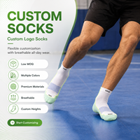 Chaussettes de sport professionnelles pour la course à pied, respirantes, anti-odeur, en coton et maille, chaussettes de sport athlétiques personnalisées, coupe basse