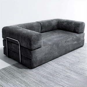 <span class=keywords><strong>Sofá</strong></span> Cama Moderno en Forma de L, Comprimido al Vacío, <span class=keywords><strong>Sofá</strong></span> Seccional Modular Plegable para Sala de Estar, Apartamento, Hotel, Muebles OEM ODM - Product Image 4